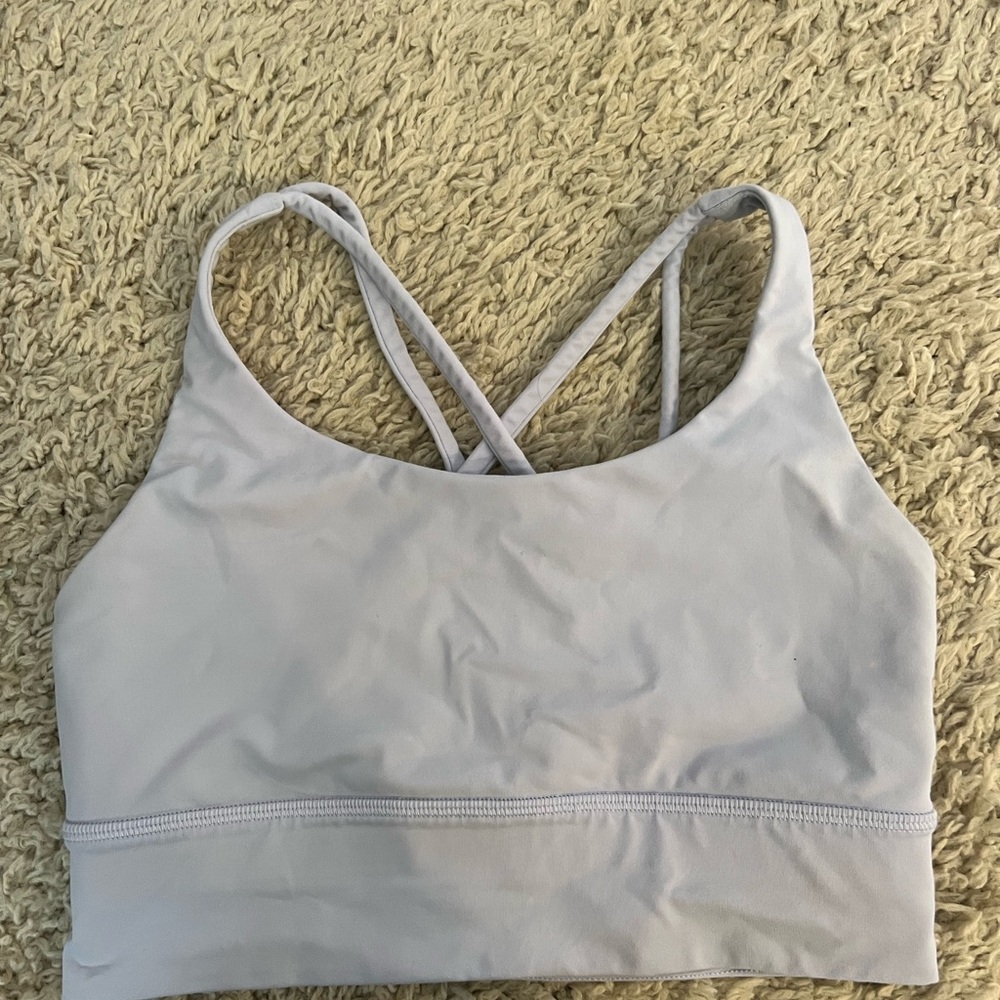 Lululemon light purple Sports Bra with